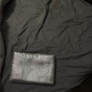 Silver Chainmail Evening Bag